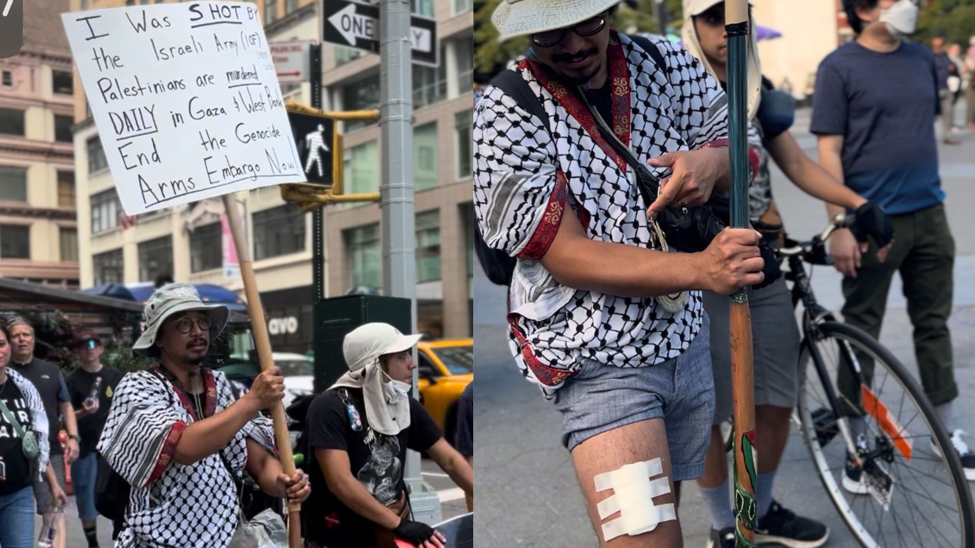 أُطلقت النار على أمادو سيسون* من قبل القوات الإسرائيلية في 9 أغسطس 2024 في الضفة الغربية المحتلة (آزاد عيسى/ميدل إيست آي)